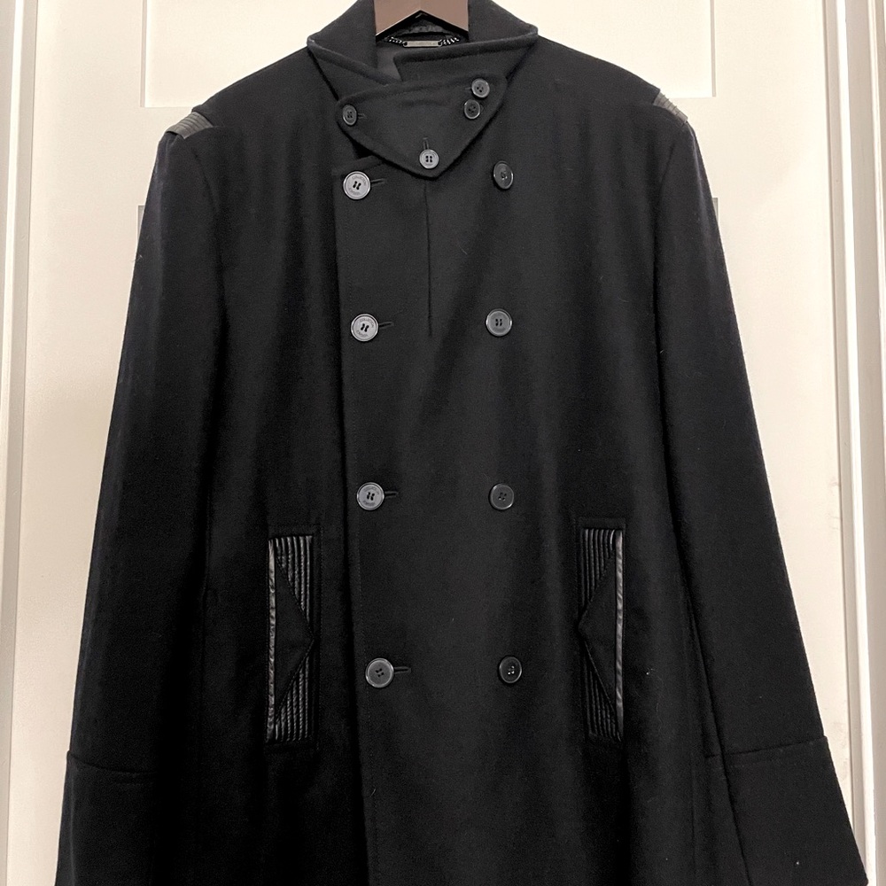 Versace Collection Black Trench coat